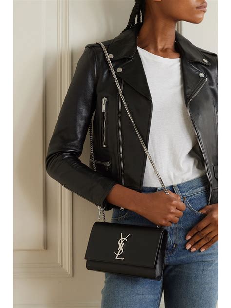 ysl black kate classic crossbody|SAINT LAURENT Kate small textured.